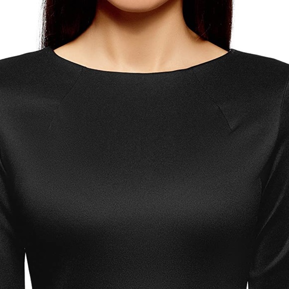 Flattering black mini dress - Picture 7 of 9